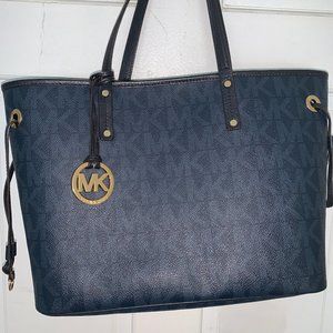 Dark Blue Michael Kors Purse